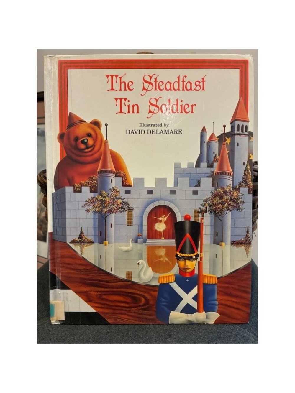 Steadfast Tin Soldier David Delamare 1990 1st Edition Hardcover Ex-Library